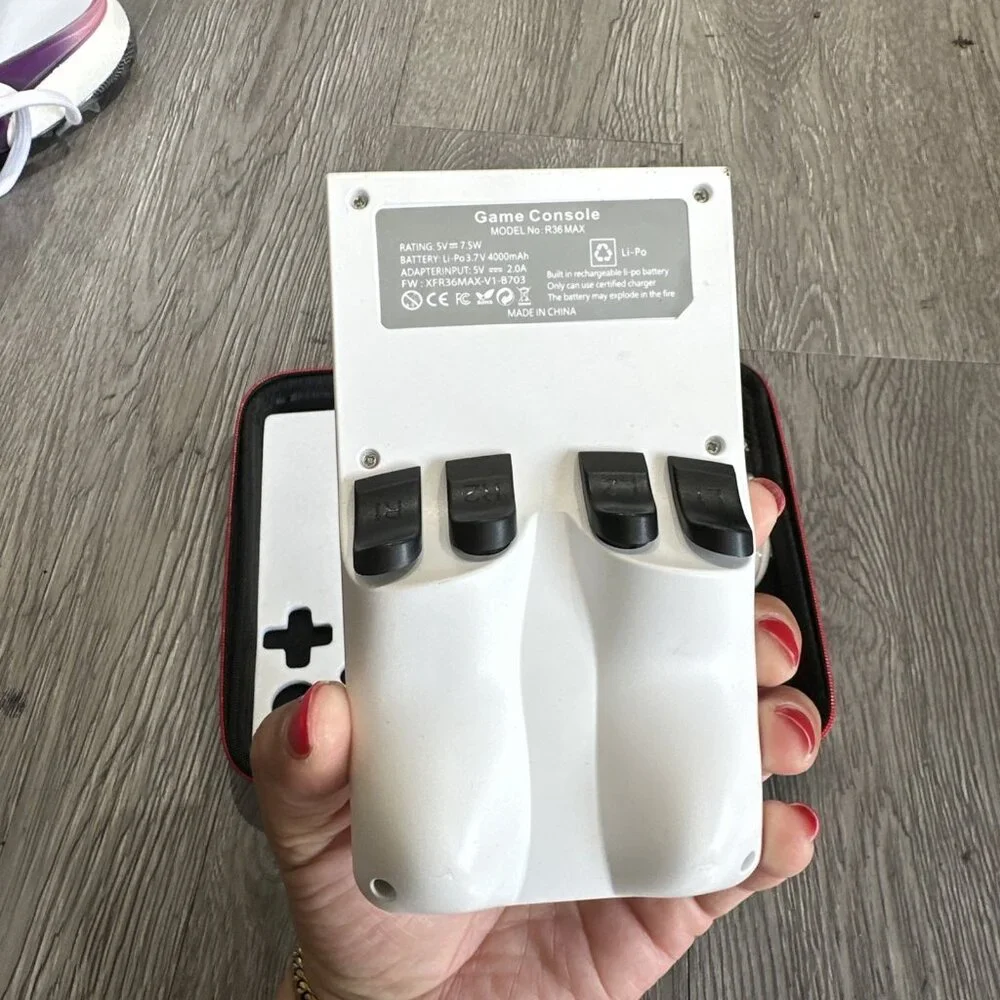 R36 Max Retro Handheld Game Console, Video Game Console with 64G